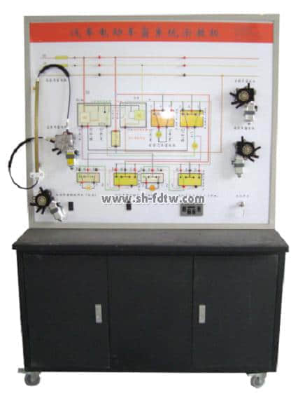 汽車電動車窗示教板