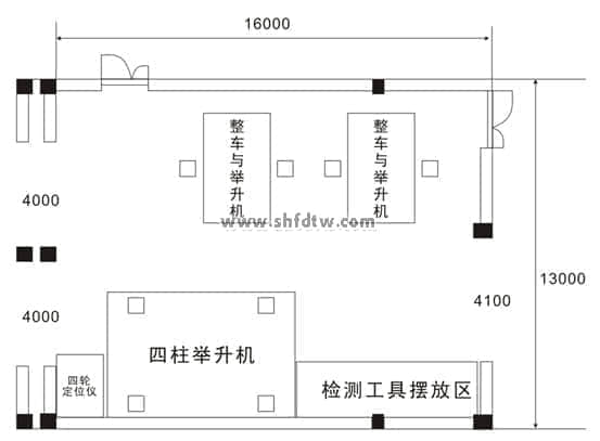 汽車整車檢測與維修實訓中心方案