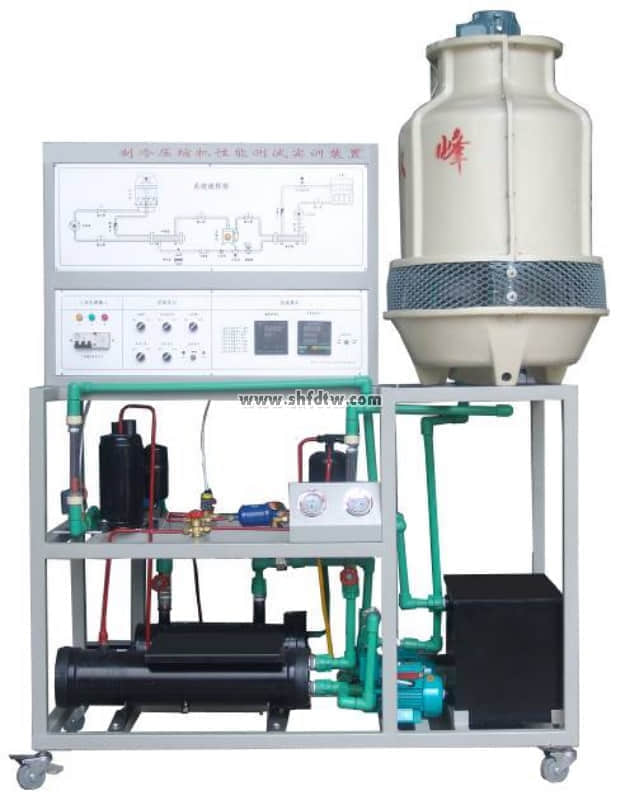 制冷壓縮機性能測試實訓(xùn)裝置