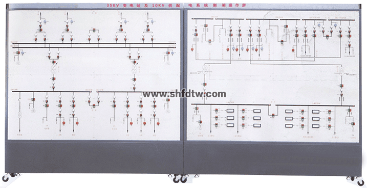 智能35KV變電站及10KV供配電系統(tǒng)倒閘操作實(shí)訓(xùn)裝置